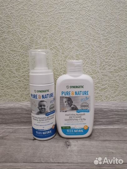 Детский шампунь-гель / Детская пенка для купания