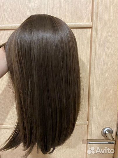Парик коричневый новый