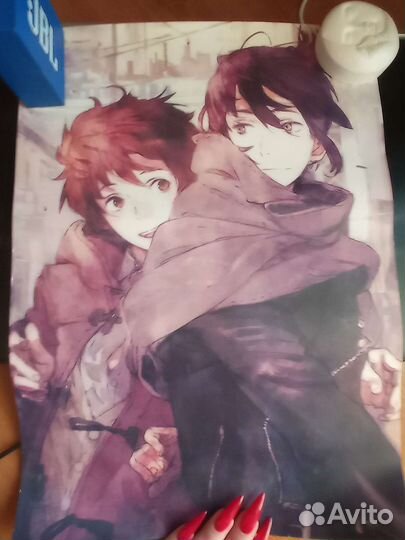 Плакаты постеры аниме