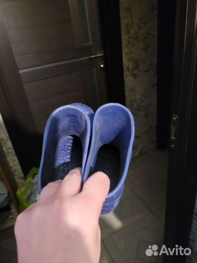 Детские резиновые сапоги 24 размер