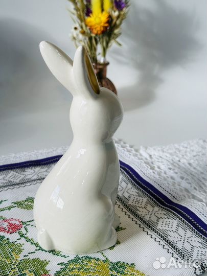 Статуэтка Заяц Керамика