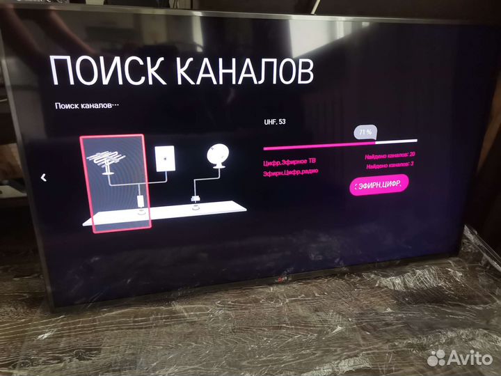 Телевизор LG smart tv 50