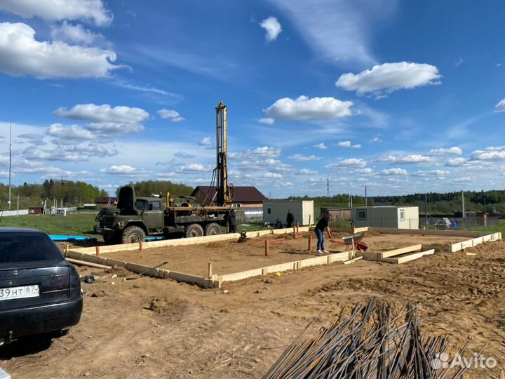 Фундамент плита под ключ