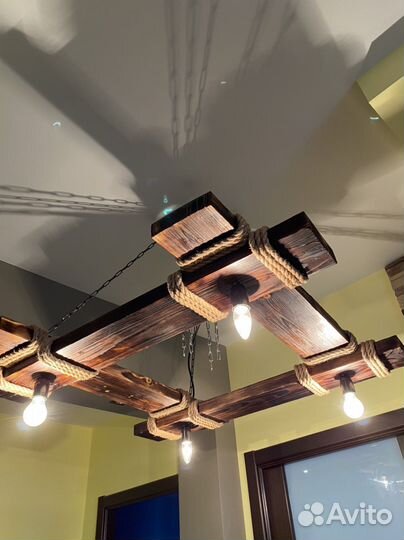 Люстра ручной работы