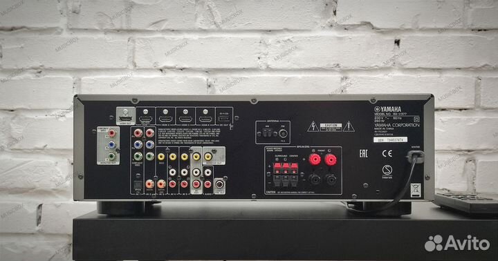4K USB BT 5.1 ресивер Yamaha RX-V377