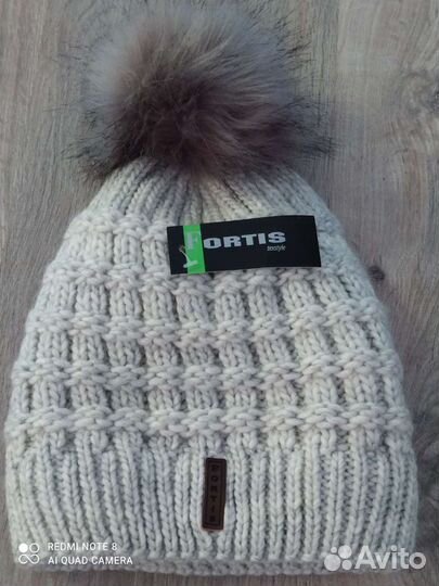 Шапка вязанная женская