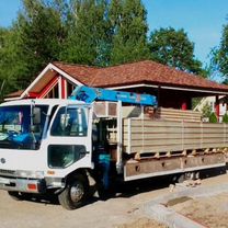 Аренда и услуги манипулятора, стрела 3 т, 8 м, борт 5 т, 5.5 м, Балашиха