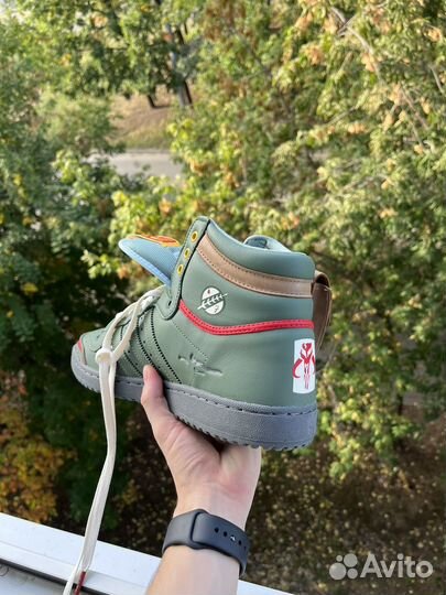 Adidas Top Ten Hi x Star Wars Boba Fett