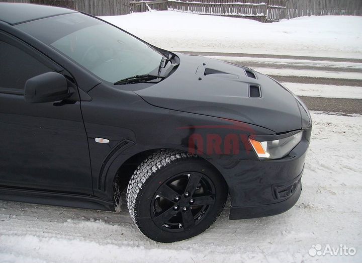 Жабры Evo на крылья для Mitsubishi Lancer 10(Х)