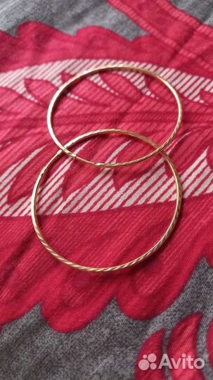 Золотые серьги 5 грамм