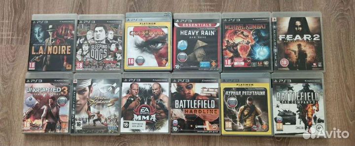Диски на ps3