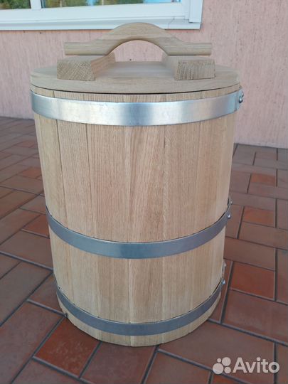 Кадка для засолки 30л дуб