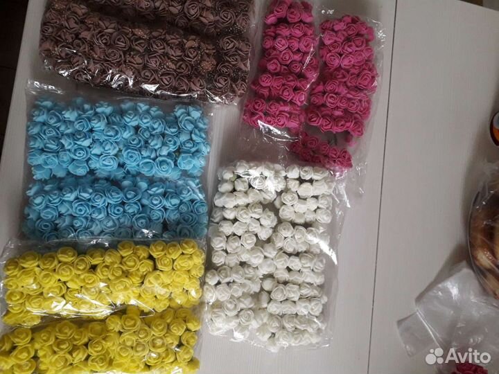 Розочки на проволоке