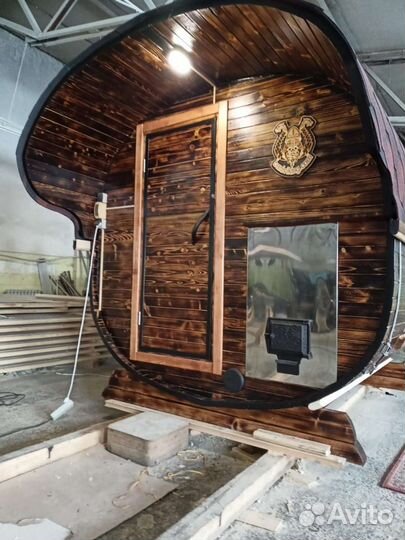 Баня бочка и квадро под ключ