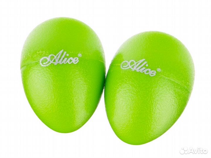 Маракас-яйцо 2шт, различные цвета, Alice