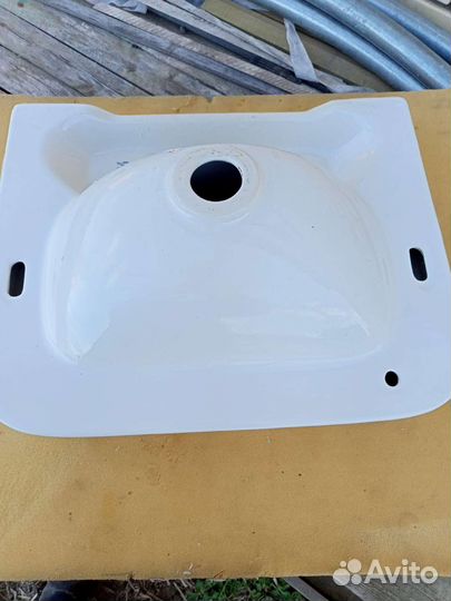Раковина в ванную накладная бу