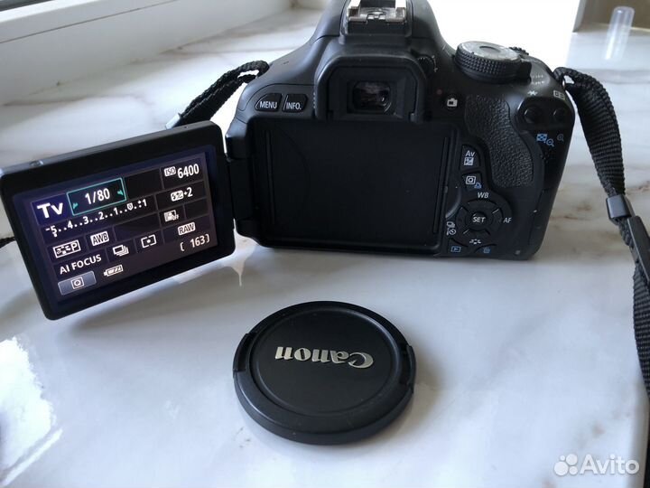 Фотоаппарат Canon eos 600d 18-55