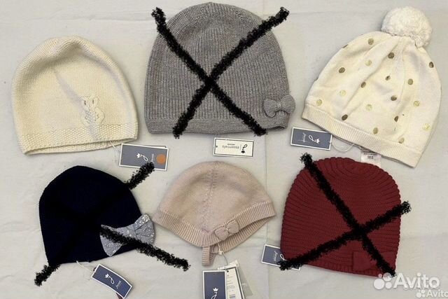 Новые шапочки для девочки от Jacadi