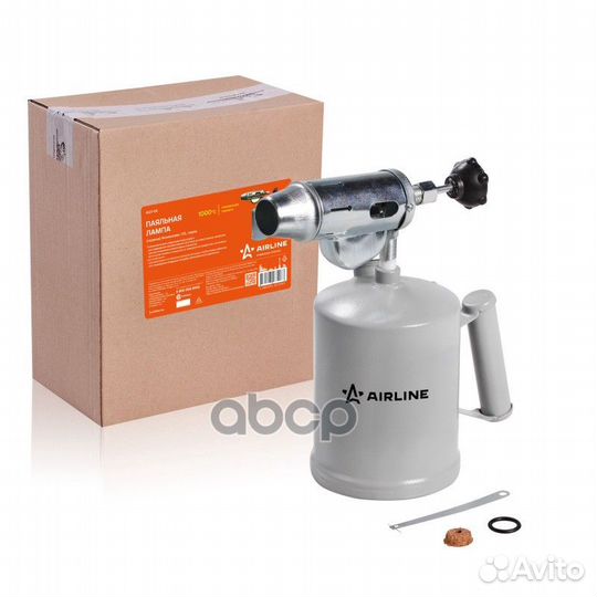 Паяльная лампа (горелка) бензиновая, 1,5L, сера