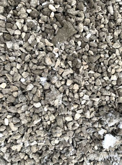 Щебень, Песок