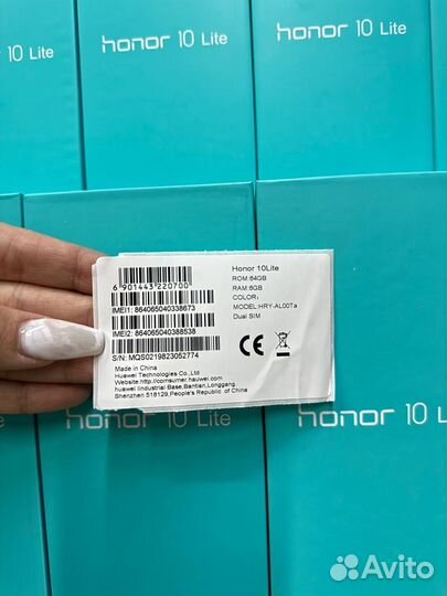 HONOR 10 Lite, 6/128 ГБ