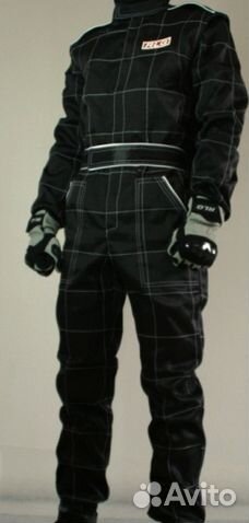 Комбинезон для картинга RLG K14-1 FIA (черный)