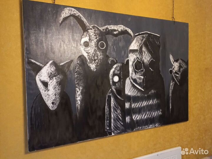 Картина холст масло