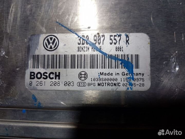 Эбу Volkswagen Passat b5 2.0 бензин