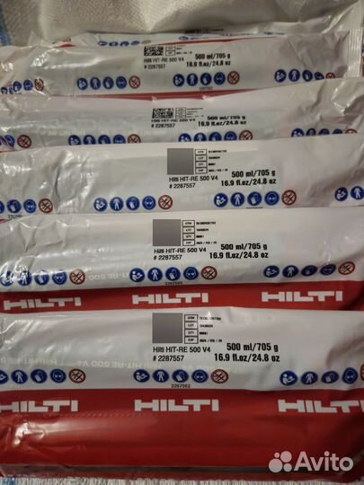 Химический анкер хилти hilti hit-re 500v4 fischer