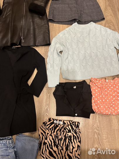 Бальшой пакет женской одежды xs