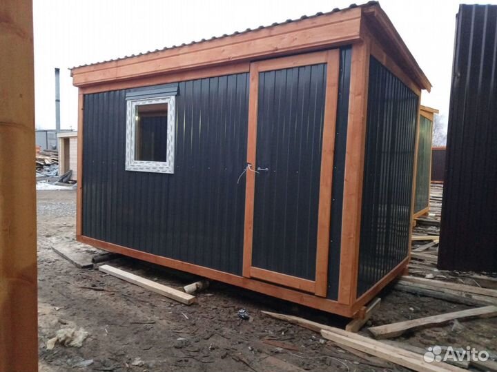 Бытовка новая утепленная 4х2,3м