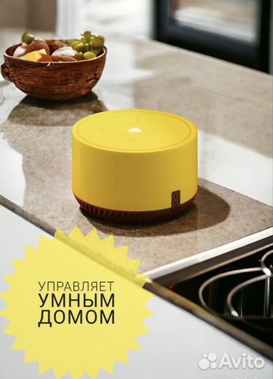 Умная колонка Яндекс Станция Лайт с Алисой, новая
