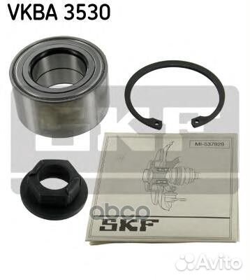 Подшипник ступицы комплект без ABS vkba3530 Skf
