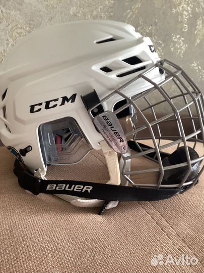 Хоккейный шлем ссм Res 300 c маской