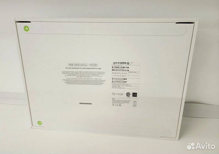 MacBook Pro 14 Silver (M3 Pro, 18GB / 1TB)