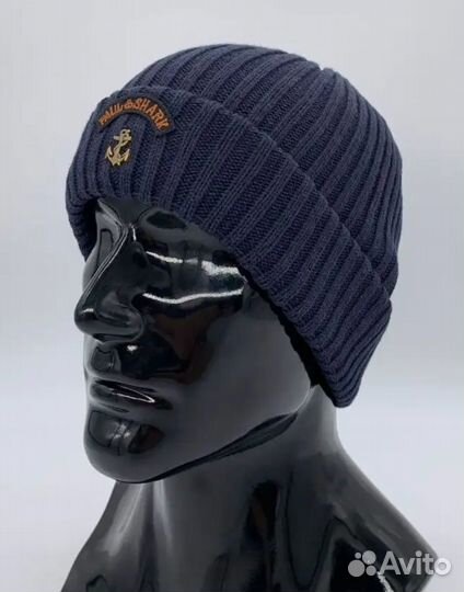 Вязаная шапка мужская Paul&Shark