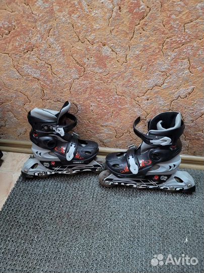 Роликовые коньки детские раздвижные