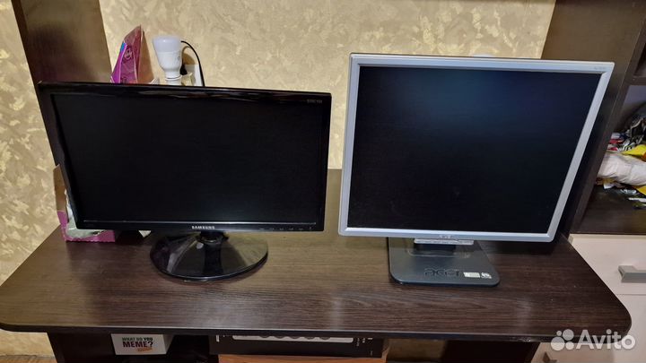 Мониторы Acer и Samsung