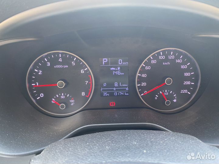 Kia Rio 1.6 AT, 2019, 131 700 км