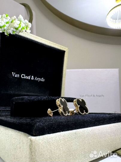 Серьги Van cleef