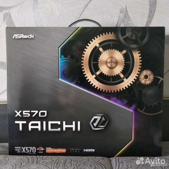 Материнская плата ASRock x570 taichi