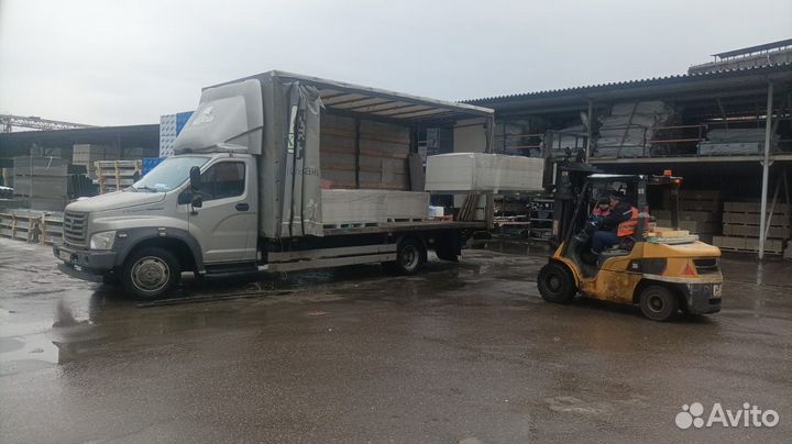 Грузоперевозка 7 метров гидроборт боковая верхняя