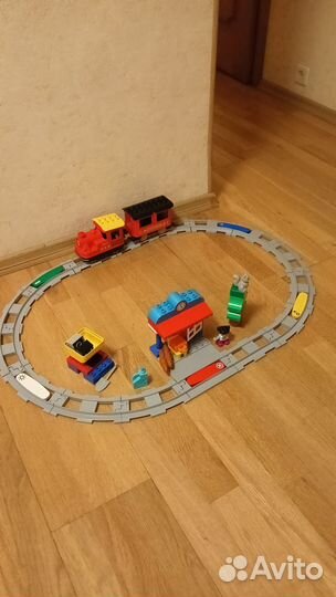 Поезд на паровой тяге, Лего Дупло 10874