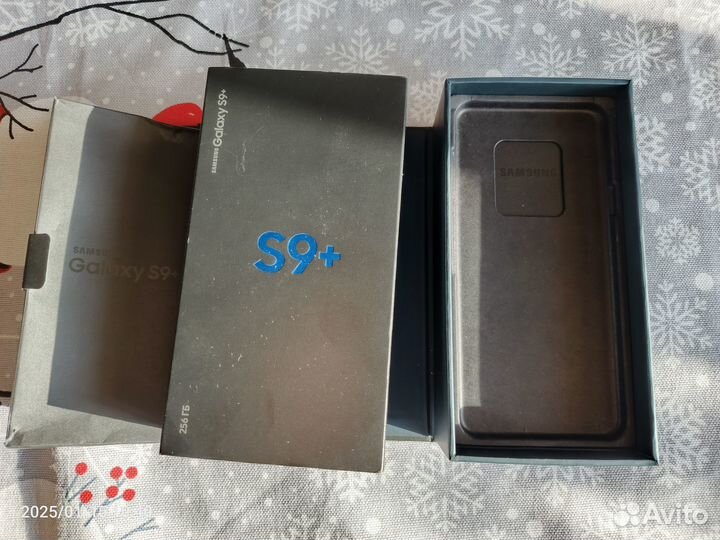 Коробка Samsung S9 Plus