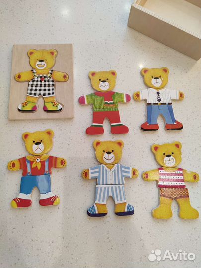 Игра одень мишку