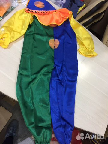 Костюм клоуна карнавальный 122-128