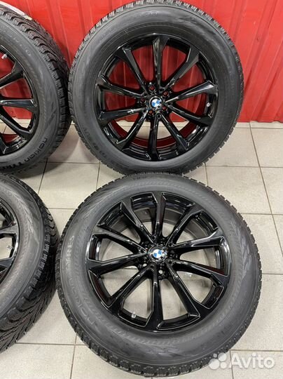 Black BMW 750 стиль X7 G07 R20 зима Новые колеса