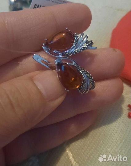 Серебряные серьги