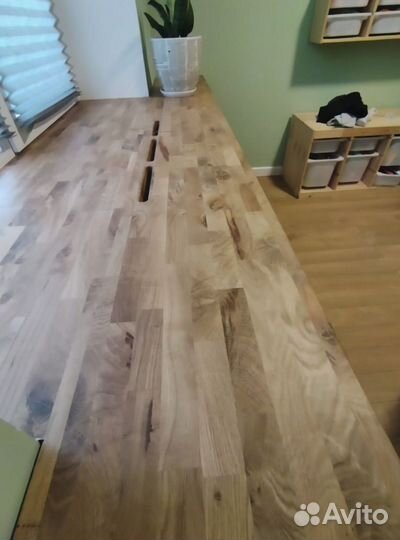 Подоконник деревянный из лиственницы