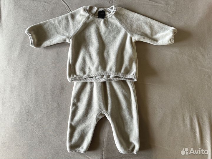 Велюровый комплект Mjölk White Sand